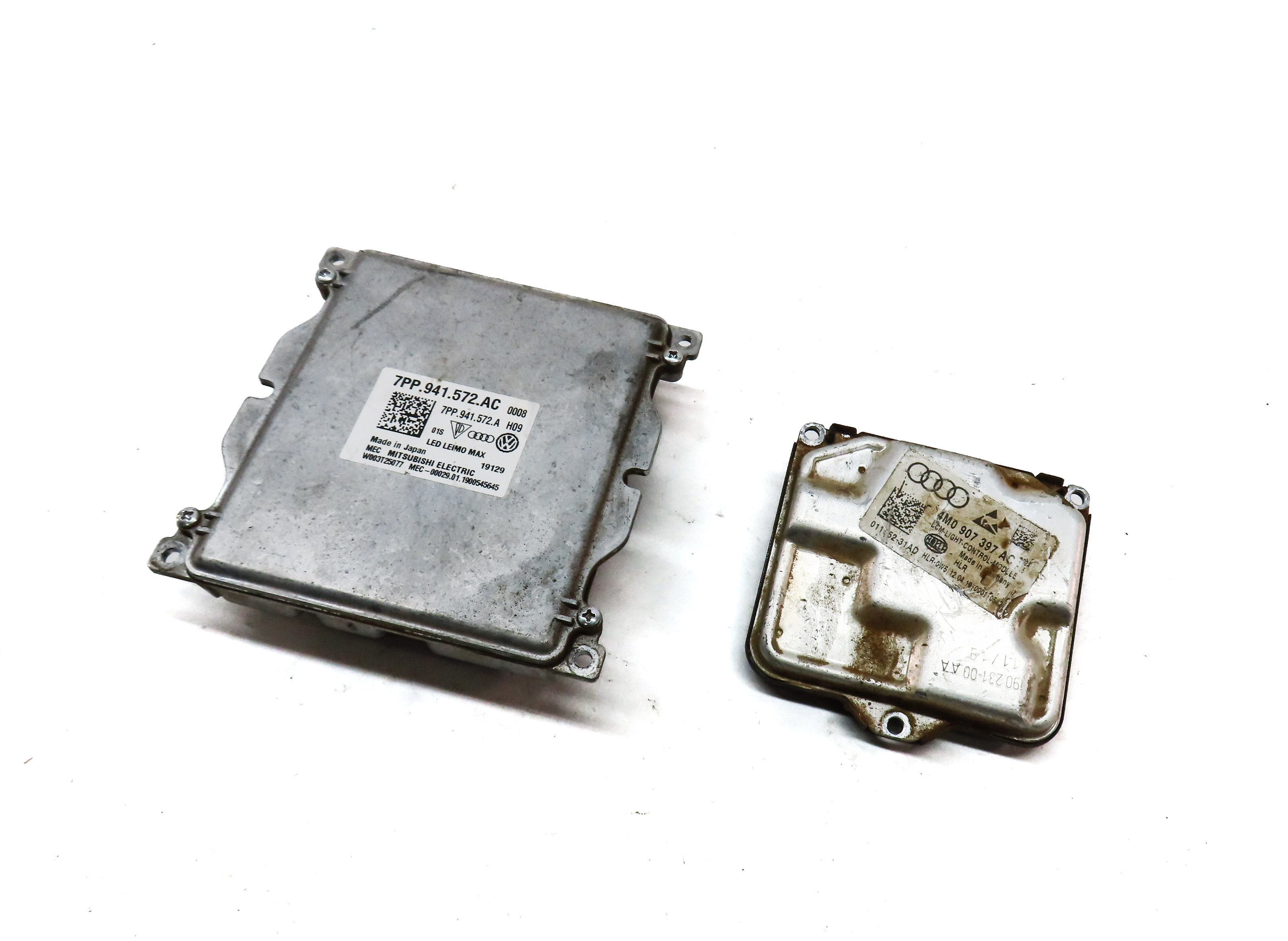 2019 AUDI A5 SPORTBACK (8W6) LCM LED LIGHT CONTROL MODULE SET 2 — exact item pictured